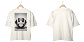 Nome do produto Camiseta Oversized ANAPRYCI c/estampa Futebol Americano