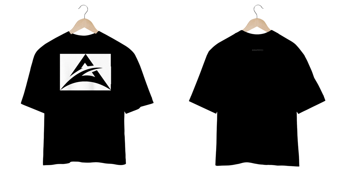 Nome do produto: Camiseta Oversized ANAPRYCI estampa Marca Anapryci