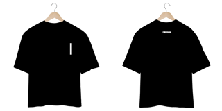 Nome do produto Camiseta Oversized ANAPRYCI s/estampa Anapryci