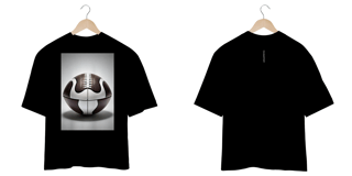 Nome do produto Camiseta Oversized ANAPRYCI c/estampa Futebol Americano