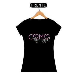 Nome do produto Camisa Baby Long Classic Como no amar ANAPRYCI