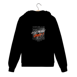 Moletom Com Ziper  ONE MORE SHOT ANAPRYCI