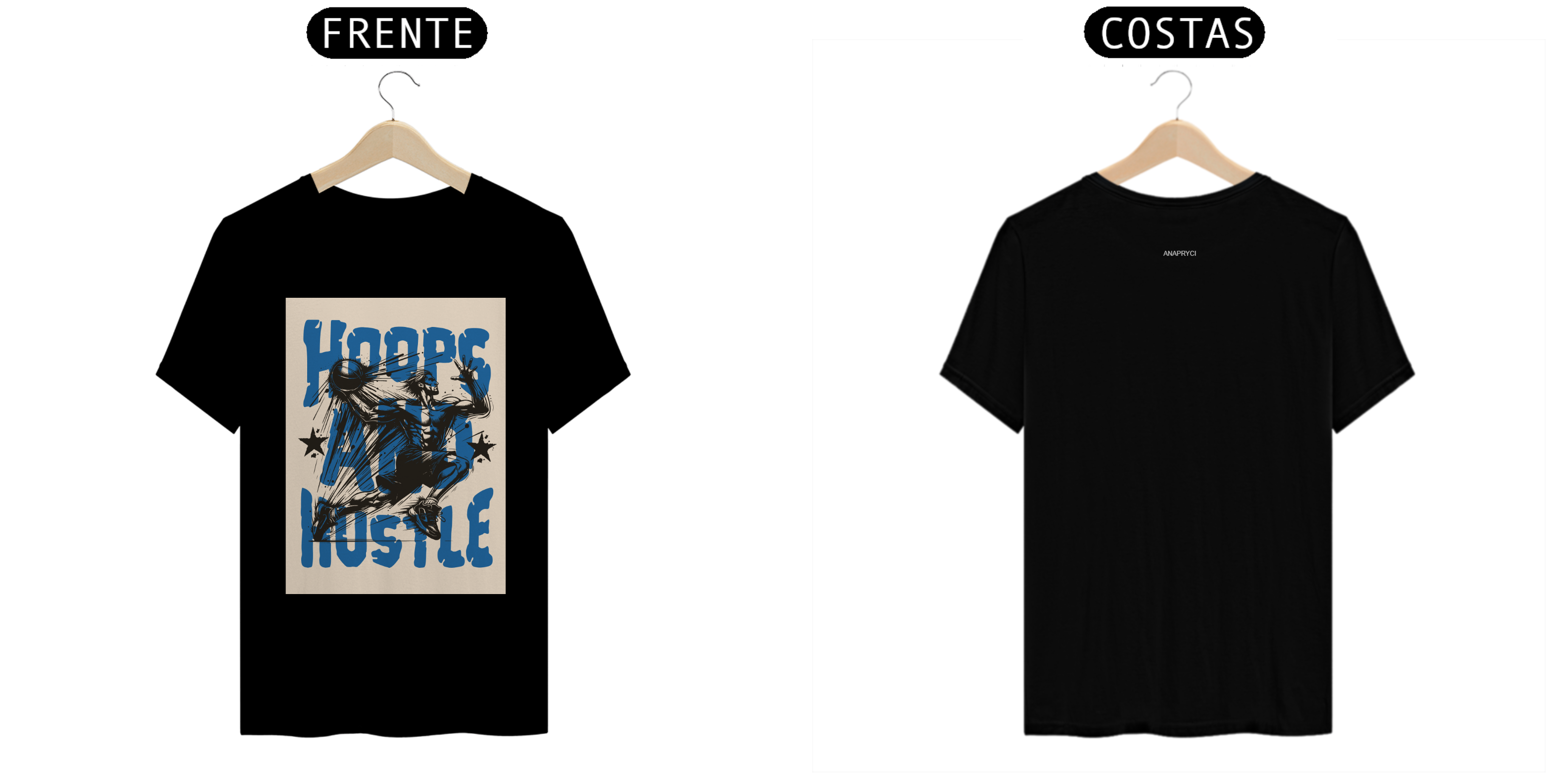 Camisa T-Shirt PRIME Estampa hoops ANAPRYCI