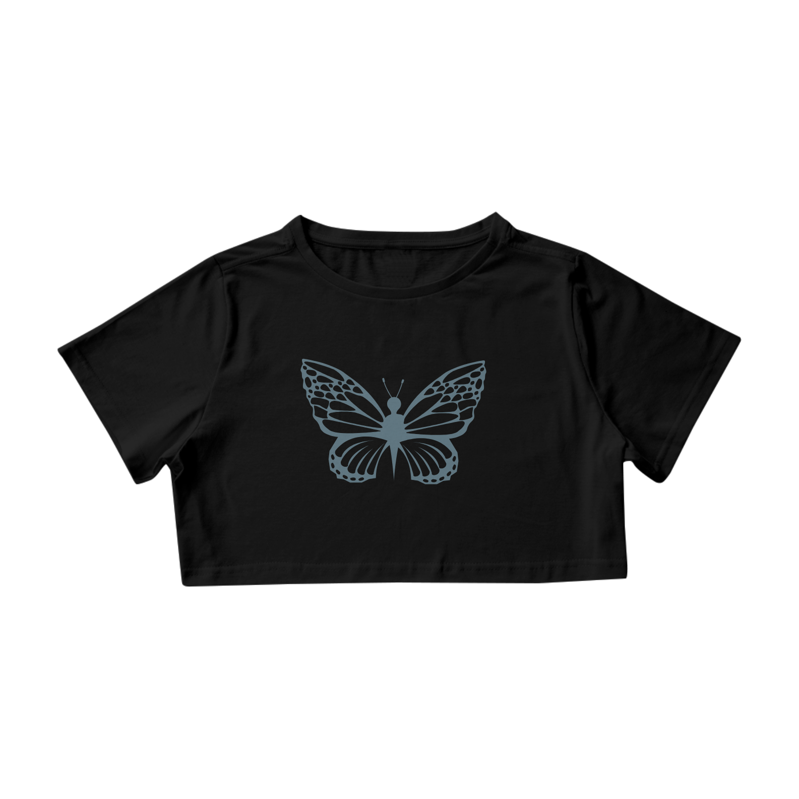 Camisa Cropped BORBOLETA ANAPRYCI