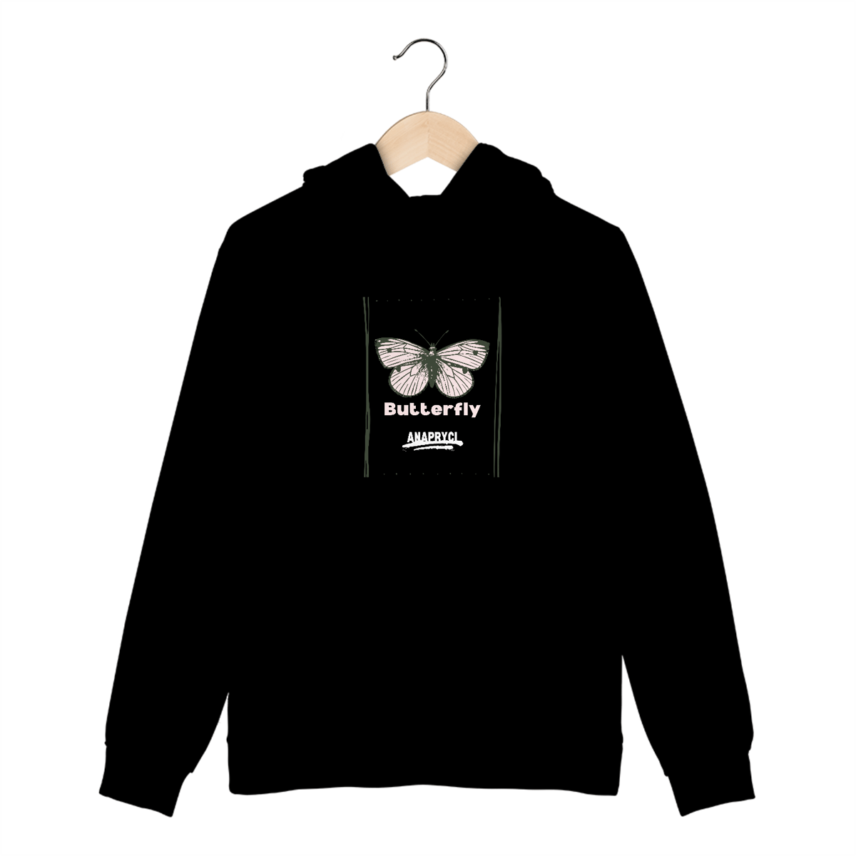 Nome do produto: Moleton canguru Butterfly ANAPRYCI