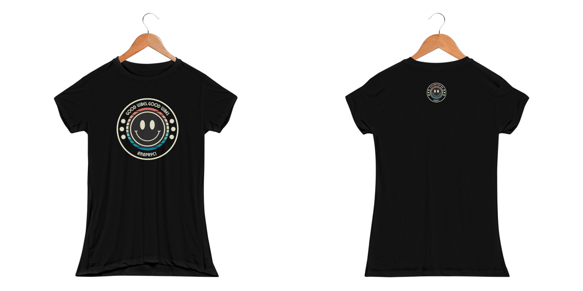 Nome do produto: Baby Long Sport Dry UV estampa  GOOD VIBES ANAPRYCI