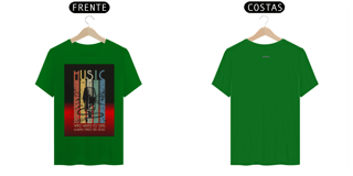 Nome do produto Camisa T-Shirt Quality Estampa MUSIC ANAPRYCI