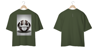 Nome do produto Camiseta Oversized ANAPRYCI c/estampa Futebol Americano