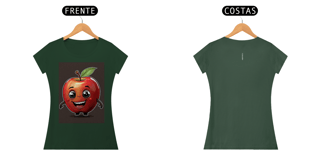 Nome do produto Camisa Baby Long Pima Estampa Maçã feminino ANAPRYCI