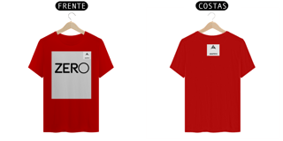 Nome do produto CAMISA UNISEX ESTAMPA ZERO ANAPRYCI