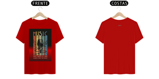Nome do produto Camisa T-Shirt Quality Estampa MUSIC ANAPRYCI