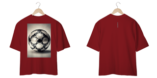 Nome do produto Camiseta Oversized ANAPRYCI c/estampa bola