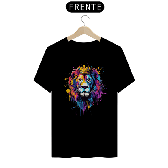 Camiseta Rei da Savana Aquarela