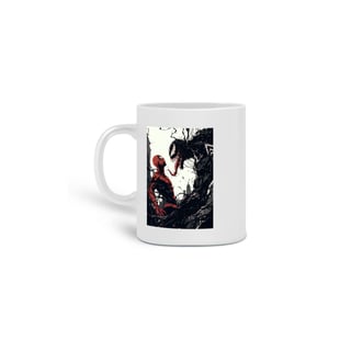 Nome do produto Caneca do Venom e o Homem Aranha