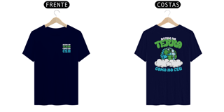 Nome do produto Camisa - Terra e Céus