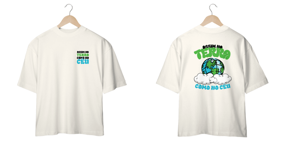 Oversize - Terra e Céus  Off White