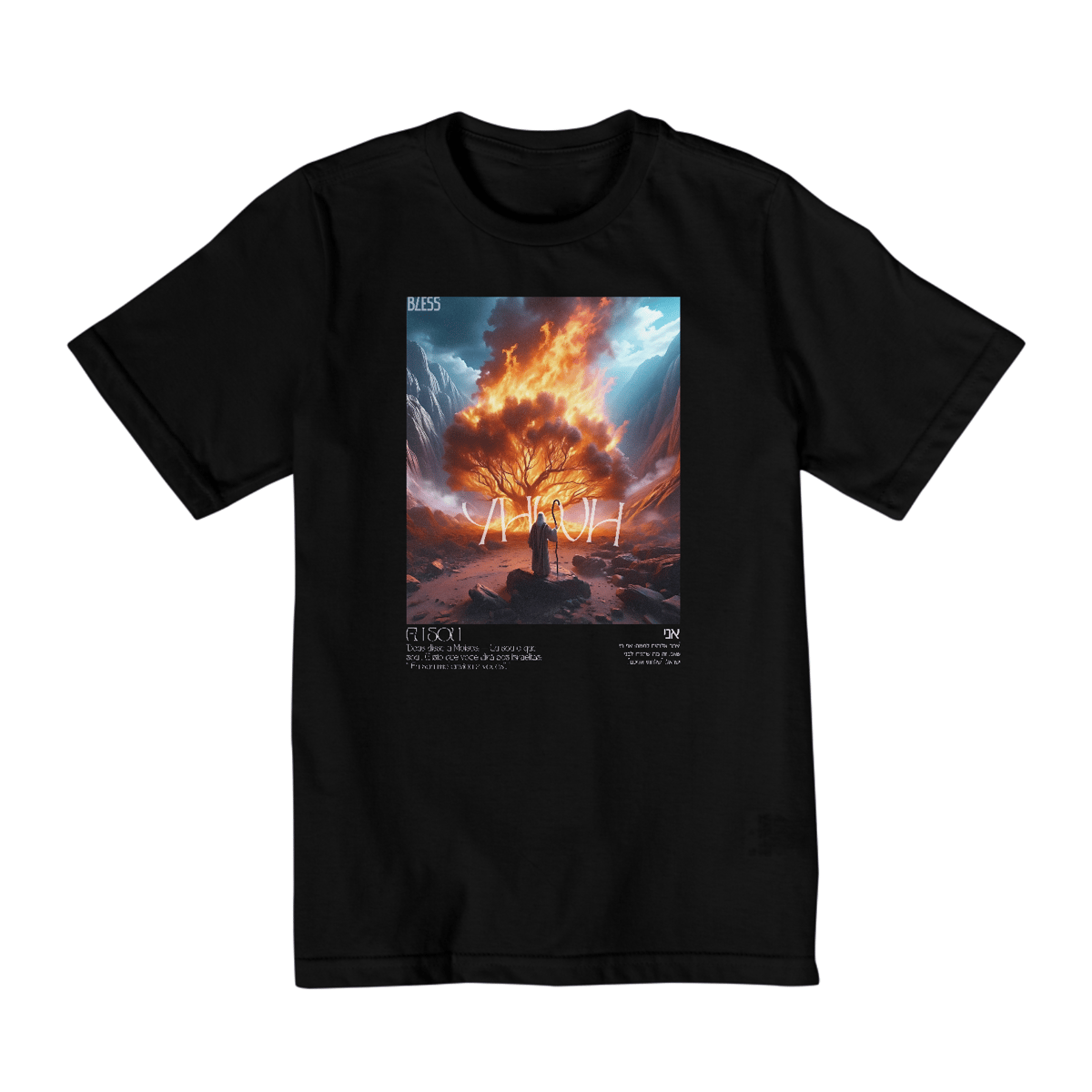 Nome do produto: Camisa Infantil (10 - 14 anos) - Eu Sou Preta