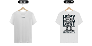 Nome do produto T-SHIRT HEAVY DUTY MONOCROMA