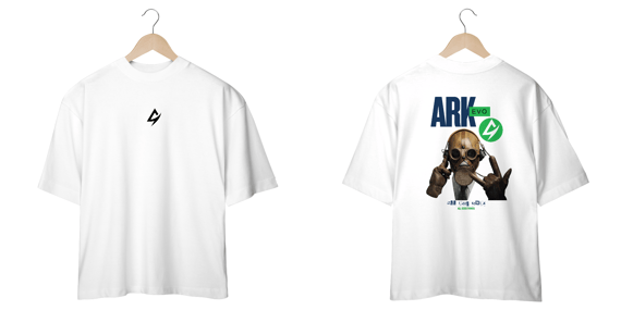 Camiseta Oversized ARK EVO Genrikh Masculino