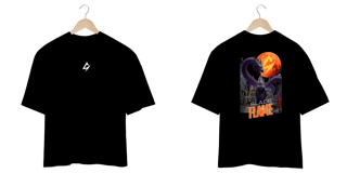 Nome do produtoCamiseta Oversized Blade & Flame Genrikh Masculino