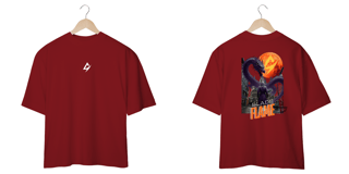 Nome do produtoCamiseta Oversized Blade & Flame Genrikh Masculino