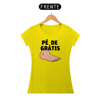Nome do produto Camiseta Pé de Grátis