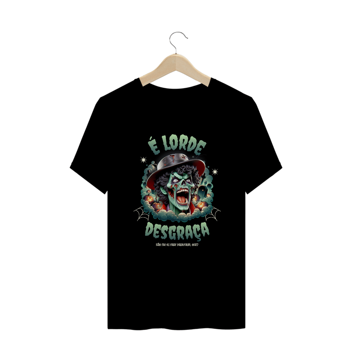 Nome do produto: Camiseta Plus Size - É Lorde desgraça