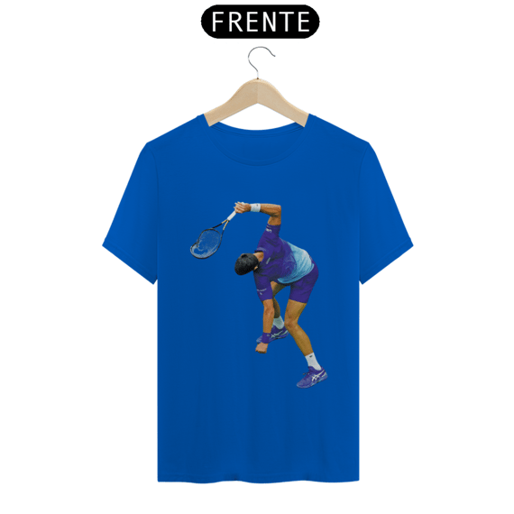 Camiseta Tênis Novak Djokovic Smashing racket (Prime)
