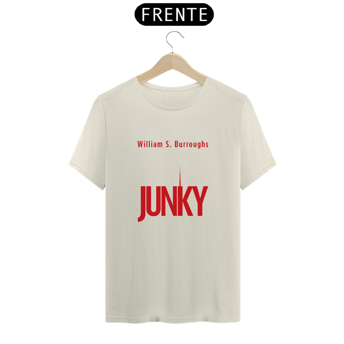 Nome do produto: Camiseta William S. Burroughs Junky (Prime)