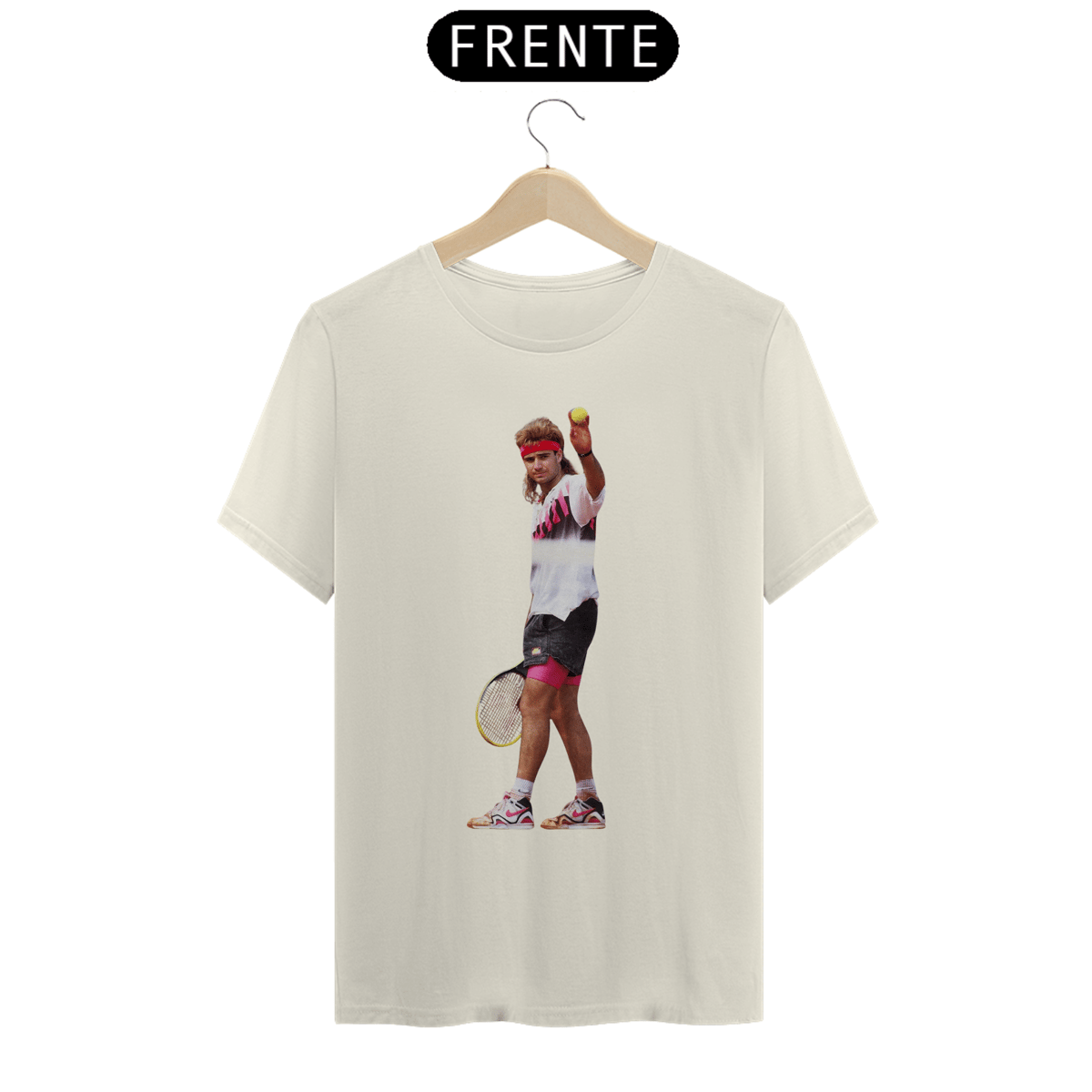 Nome do produto: Camiseta Tênis André Agassi (Prime)