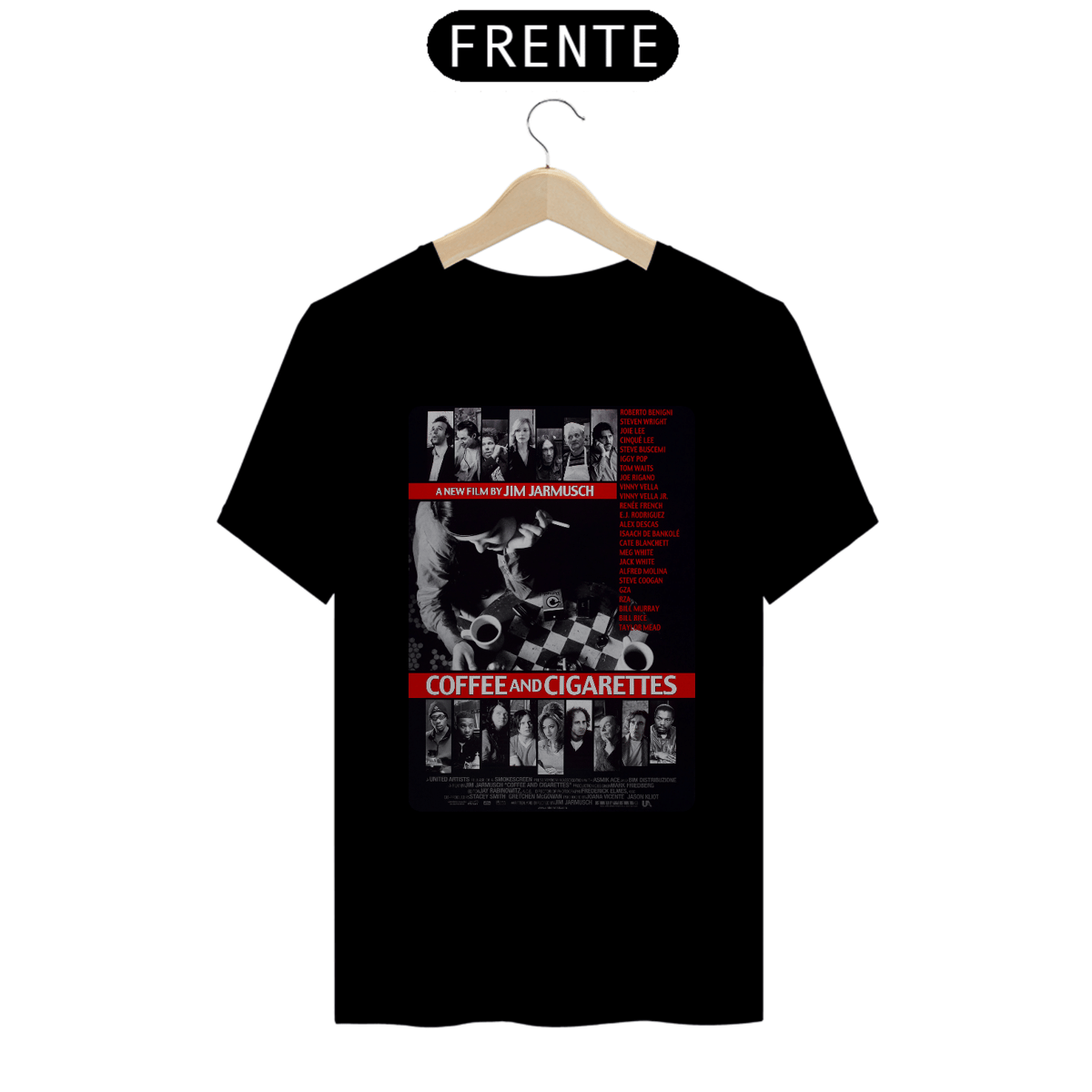 Nome do produto: Camiseta Coffee and cigarettes (Prime)