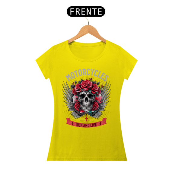 Camiseta Baby Long Quality Run and Live