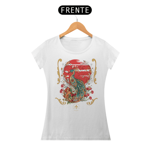 Camiseta Pavão Baby Long Prime