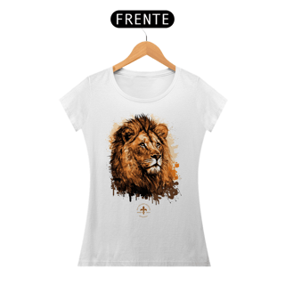 Nome do produto Camiseta Baby Long Quality Leão de Judá
