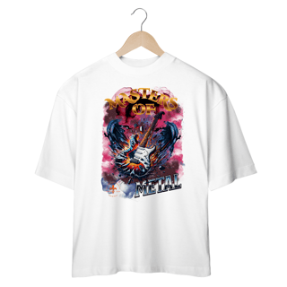 Nome do produto Camiseta Oversized Masters of Metal
