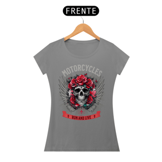 Nome do produto Camiseta Baby Long Quality Run and Live