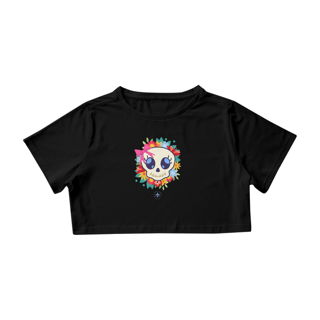 Nome do produto Cropped Caveira Kawaii
