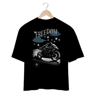 Nome do produto Camiseta Oversized Freedom