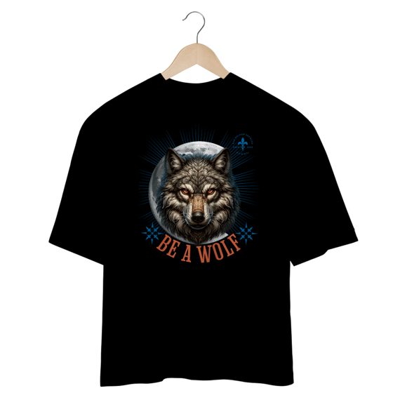 Camiseta Oversized Wolf