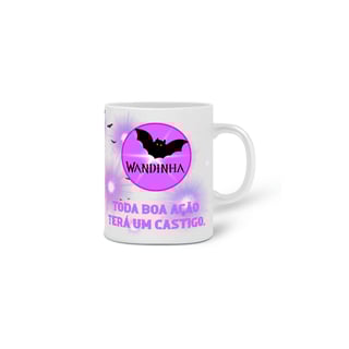 Nome do produto Caneca Wandinha
