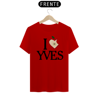 Nome do produto tshirt i love yves
