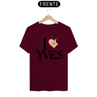 Nome do produto tshirt i love yves