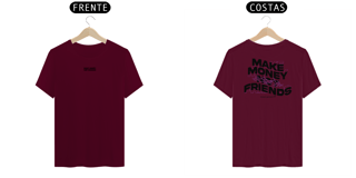 Nome do produto make money not friends