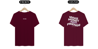 Nome do produto make money not friends