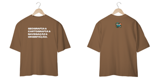Nome do produto Camiseta Geografia Oversized