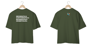 Nome do produto Camiseta Geografia Oversized