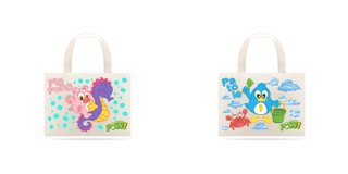Nome do produto Ecobag Pig Pong e Patolé