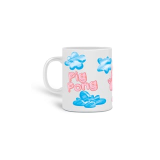 Nome do produto Caneca Pig Pong Nuvens