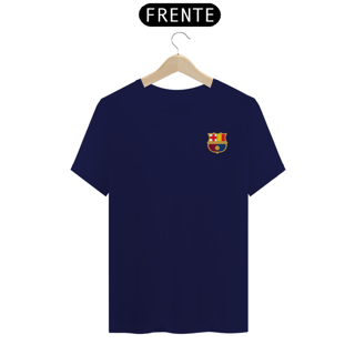 Nome do produto Camiseta Escudo Barcelona Minimalista Clássica