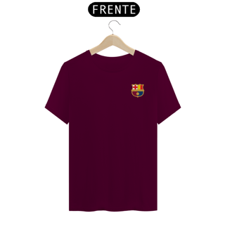 Nome do produto Camiseta Escudo Barcelona Minimalista Clássica